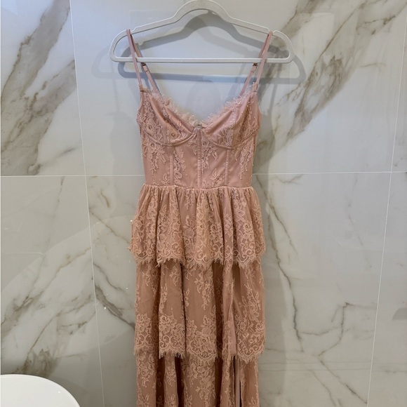 V Chapman Mia Dress in Rose Dust 00/ XXS - Picture 3 of 7